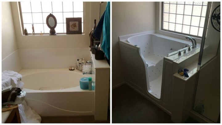 Bathtub to Hydrotherapy Tub in Phoenix, AZ